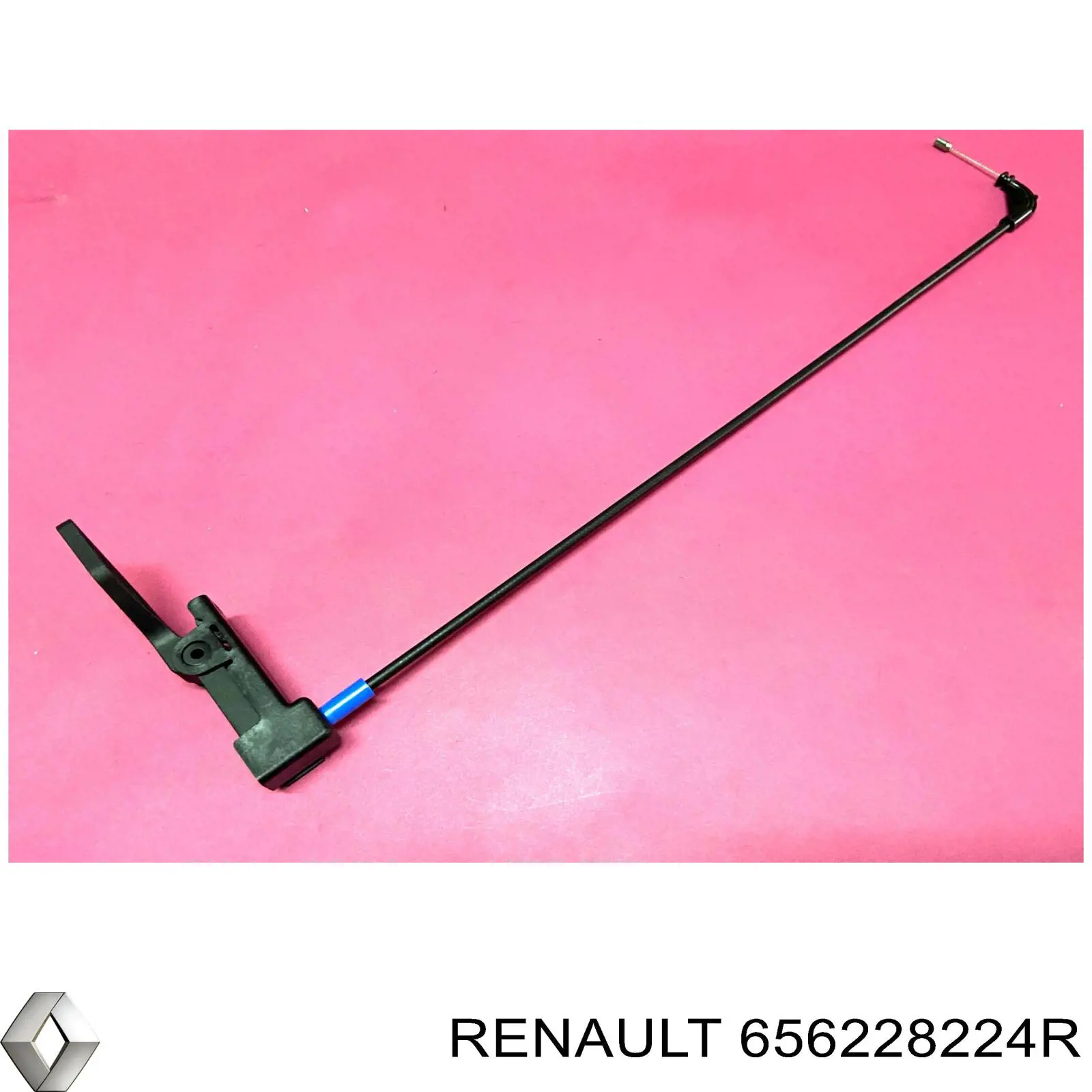 656228224R Renault (RVI) Трос відкриття капота, передній