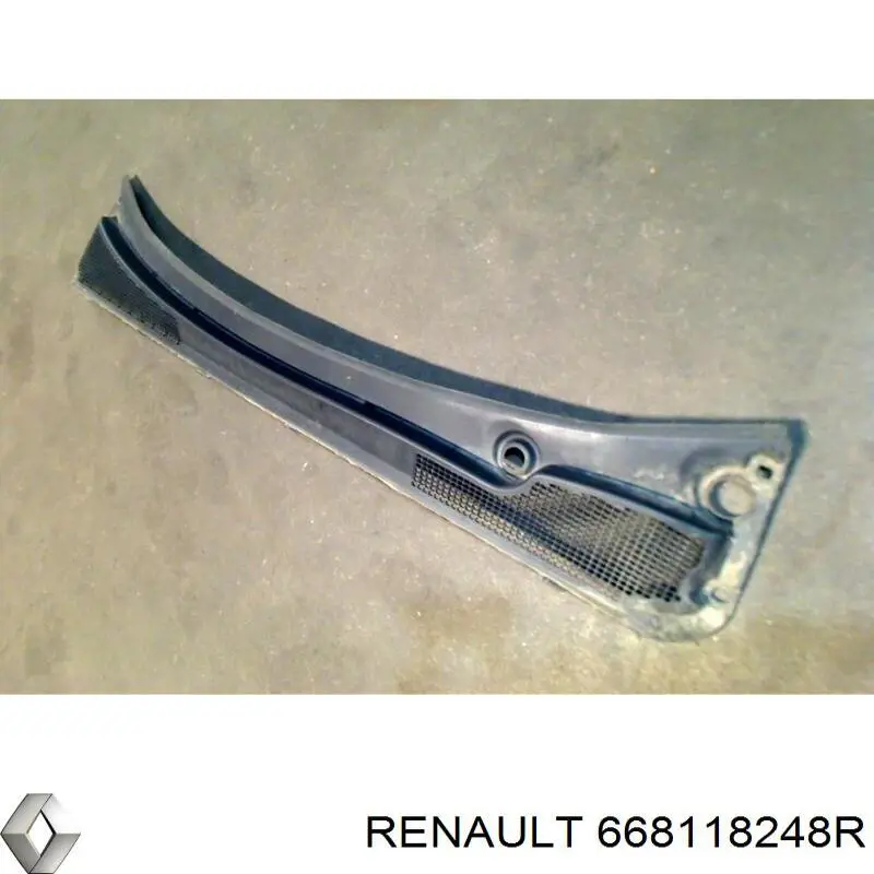 668118248R Renault (RVI) Панель лобового скла верхня