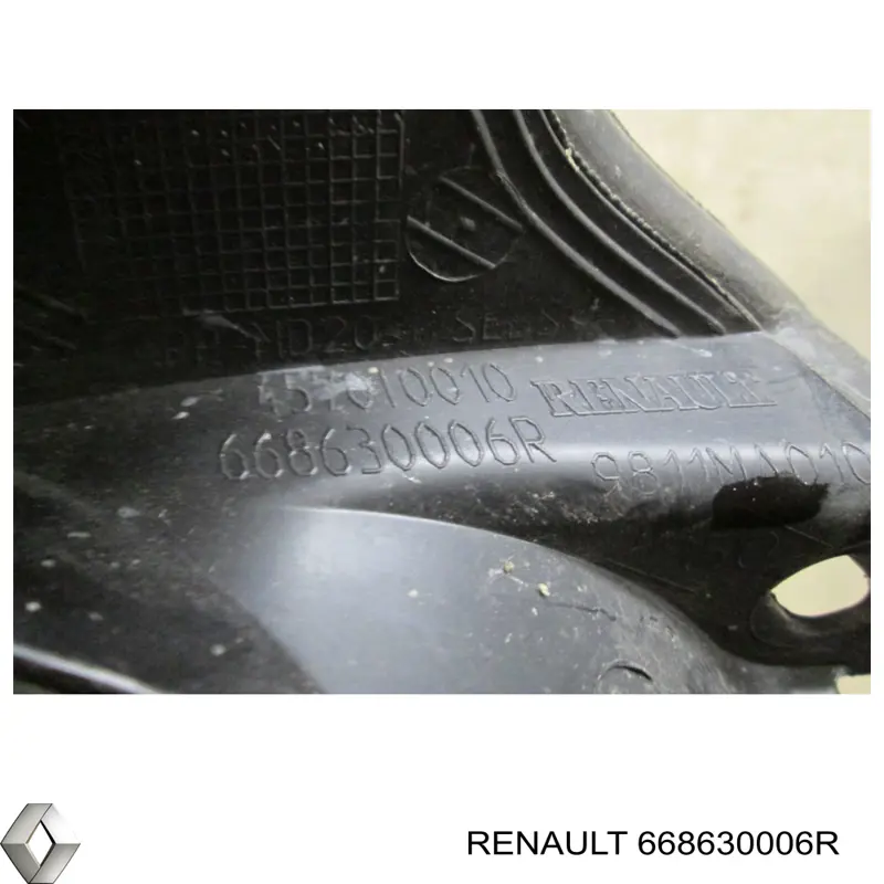 Купити 668630006R Renault (RVI) Заглушка жабо збоку