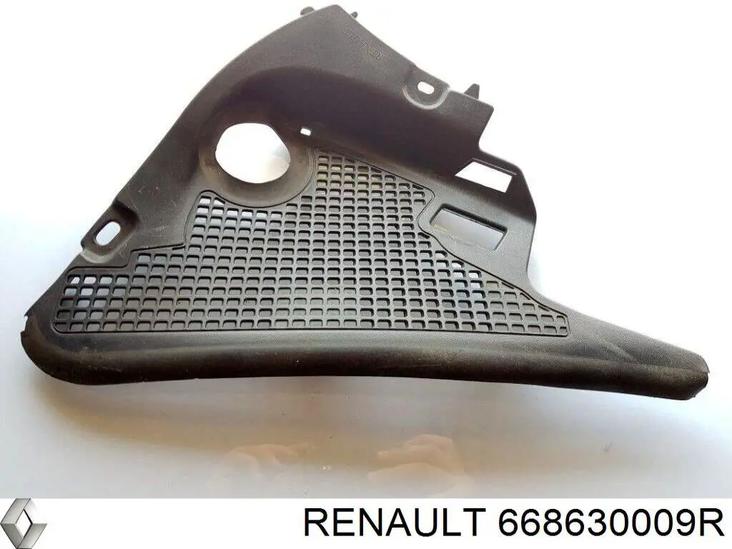 Водостік лобового скла, жабо Renault (RVI) 668630009R ціна, від 10.15 USD