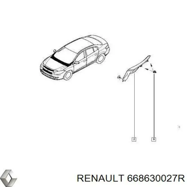  668630027R Renault (RVI)