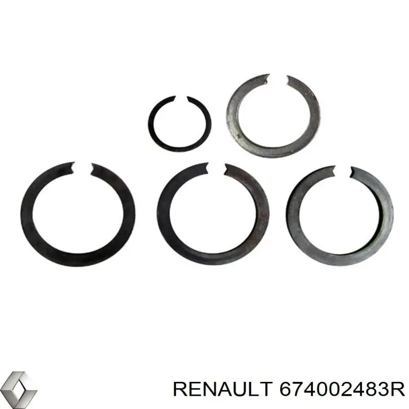  Renault (RVI) 674002483R ціна, від 50.68 USD