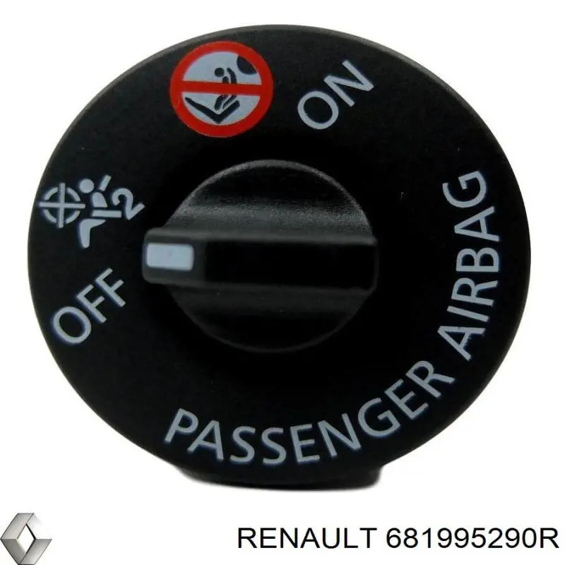 Кнопка відключення подушок безпеки AIRBAG Renault ARKANA (LCM) (Рено ARKANA)