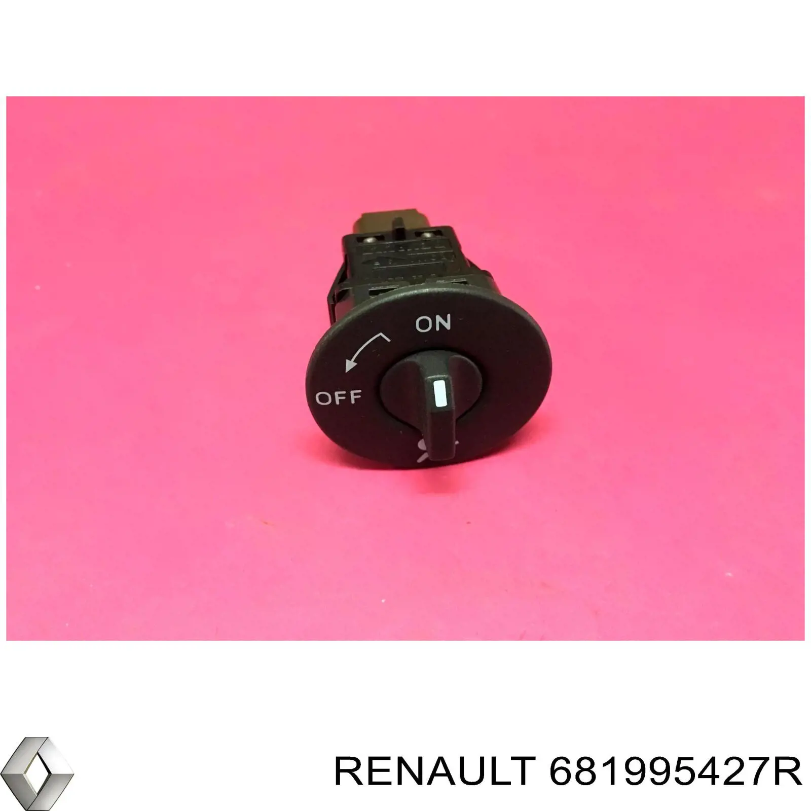 Замок відключення (деактивації) подушки безпеки пасажира Renault (RVI) 681995427R ціна, від 2.54 USD