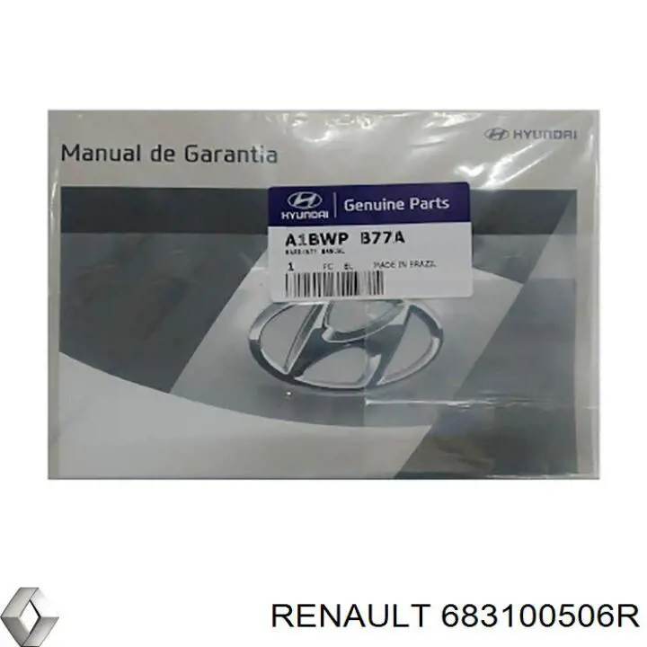  Renault (RVI) 683100506R ціна, від 53.29 USD