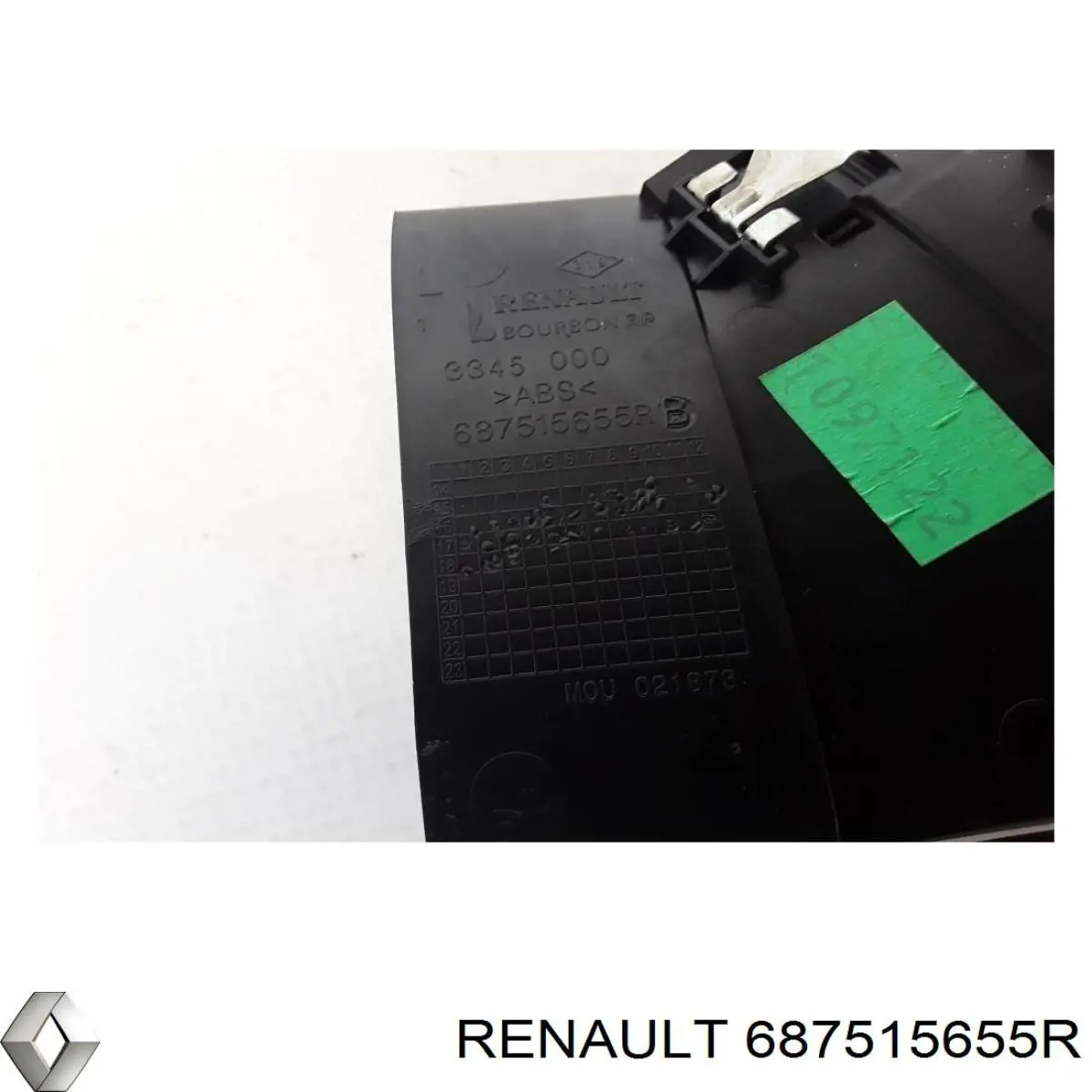 Купити 687515655R Renault (RVI) Решітка вентиляції салону на "торпедо"