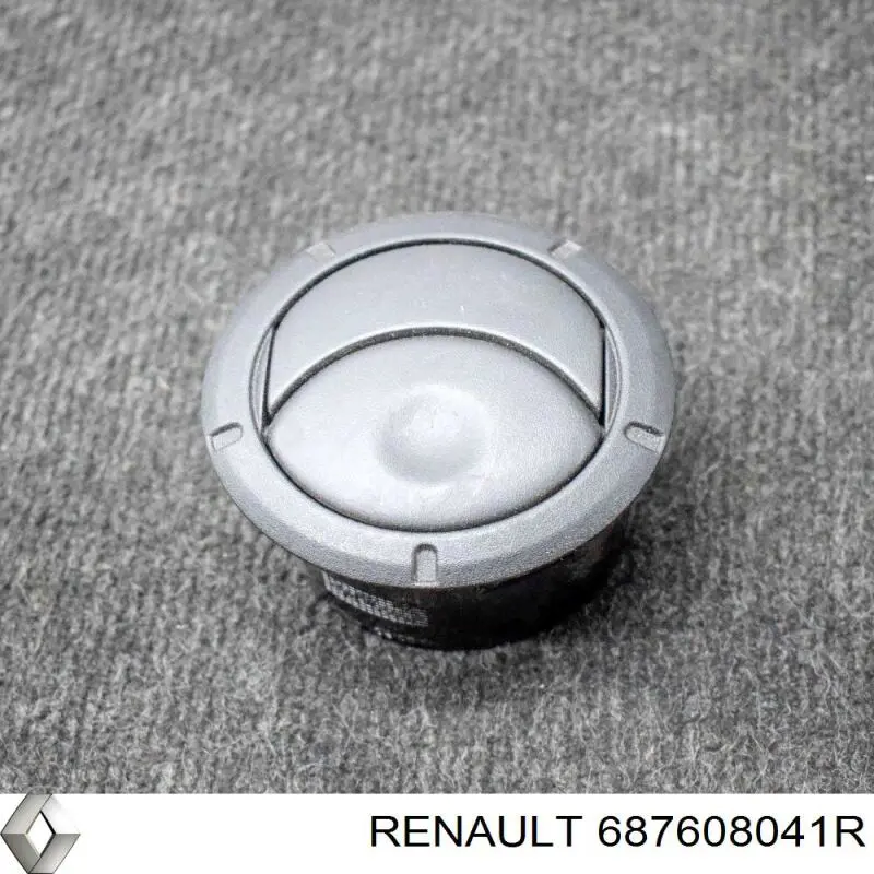 Купити 687600913R Renault (RVI) Решітка вентиляції салону на "торпедо"