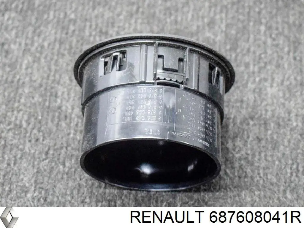 Решітка вентиляції салону на "торпедо" 687600913R Renault (RVI)