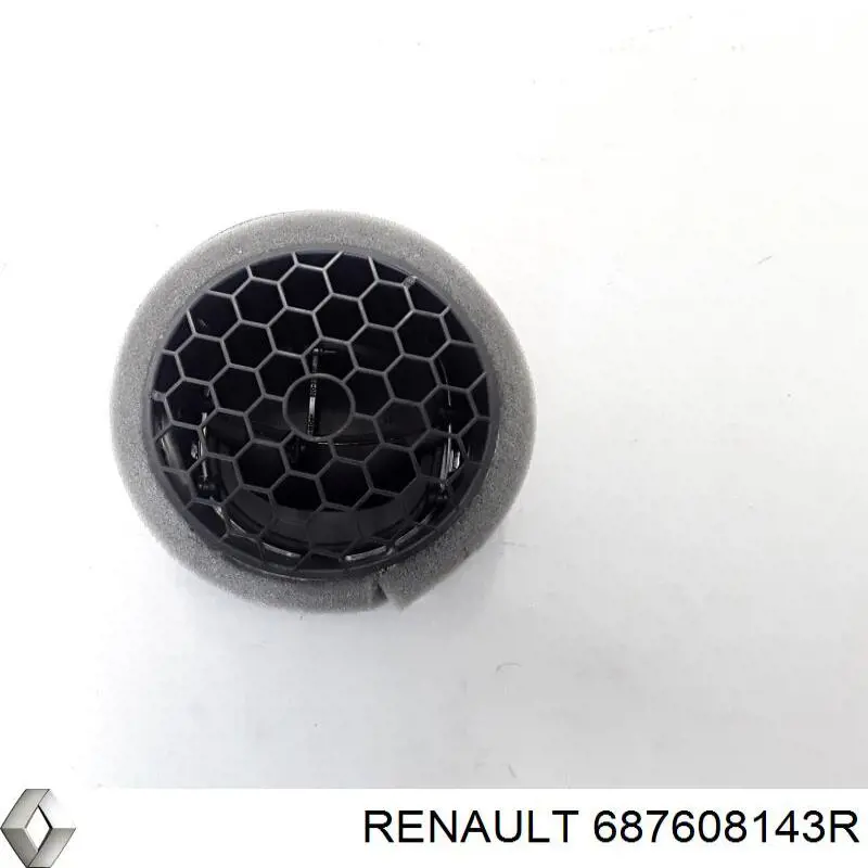 Купити 687608143R Renault (RVI) Решітка вентиляції салону на "торпедо"