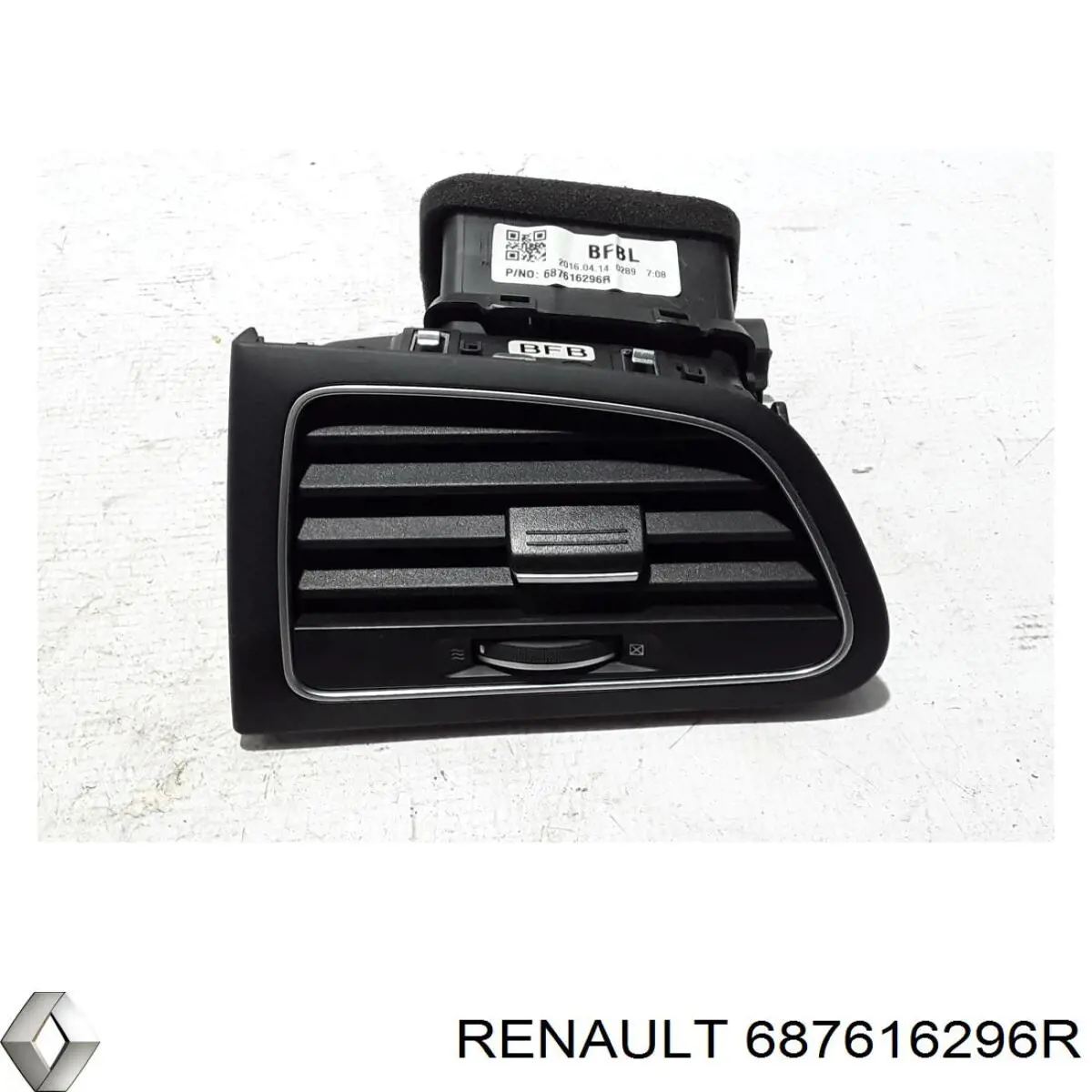 Купити 687616296R Renault (RVI) Решітка повітропровода ліва