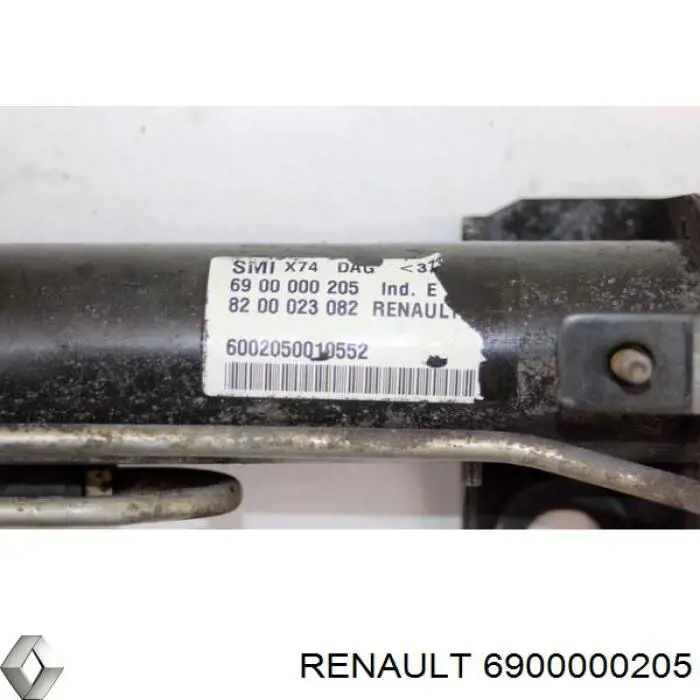Купити 6900000205 Renault (RVI) Рульова рейка