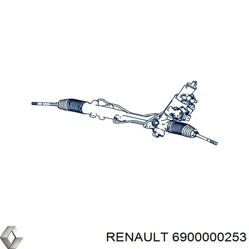 6900000253 Renault (RVI) Рейковий рульовий механізм