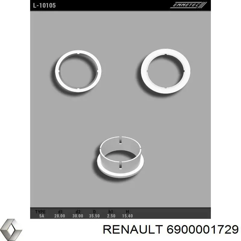  6900001729 Renault (RVI)