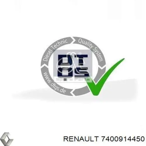 7400914450 Renault (RVI) Кільце стопорне підшипника передньої маточини