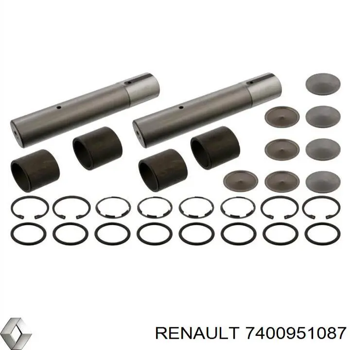 Кільце стопорне підшипника передньої маточини Renault (RVI) 7400951087 ціна, від 0.63 USD