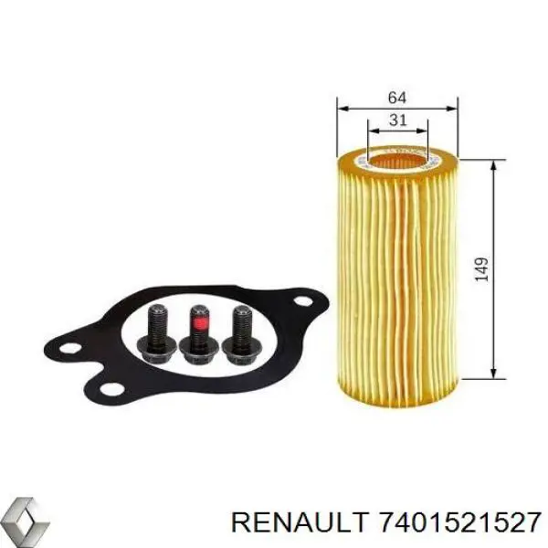 7401521527 Renault (RVI) Масло в коробку автомат