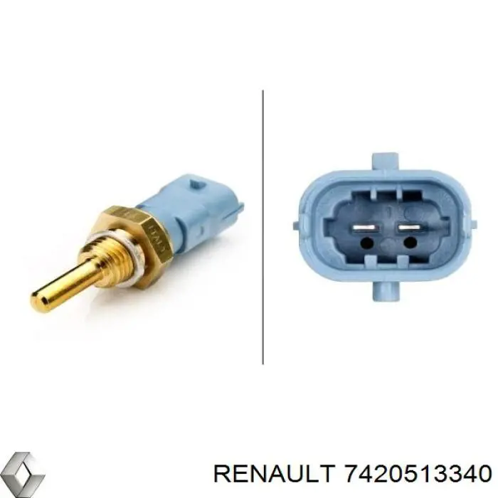 Датчик температури охолоджуючої рідини 7420513340 Renault (RVI)