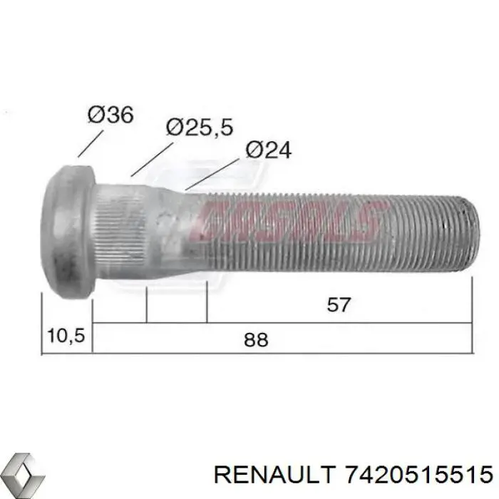 Купити 7420515515 Renault (RVI) 