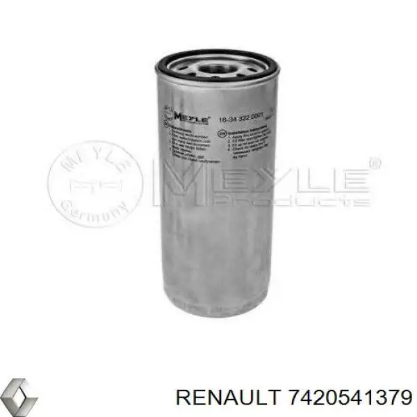 7420541379 Renault (RVI) Фільтр масла