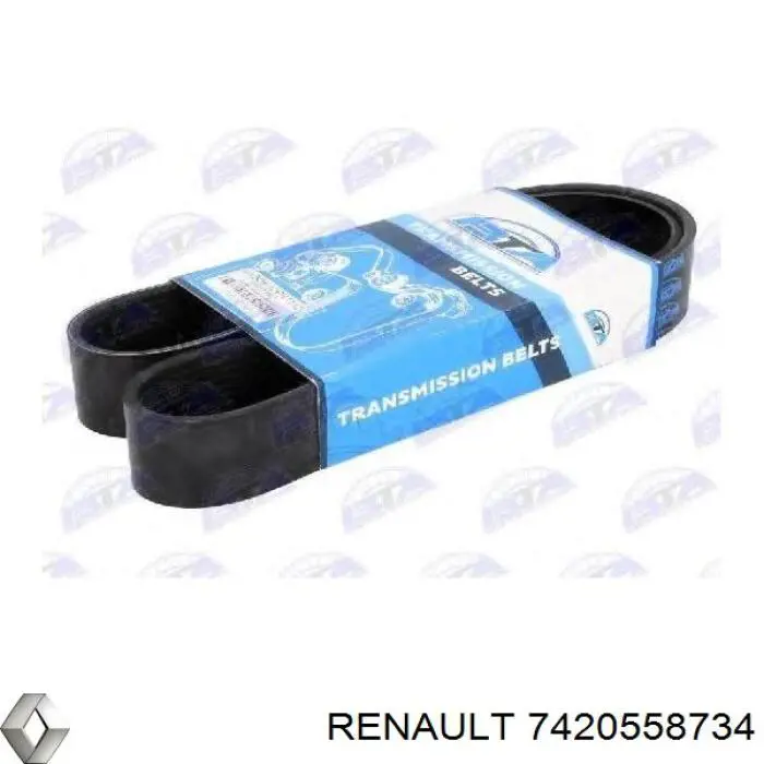 Ремінь приводний, агрегатів 7420558734 Renault (RVI)