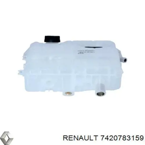Бачок системи охолодження двигуна розширювальний Renault (RVI) 7420783159 ціна, від 82.36 USD