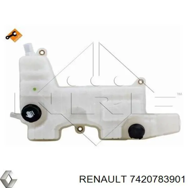 Бачок системи охолодження двигуна розширювальний Renault (RVI) 7420783901 ціна, від 68.98 USD
