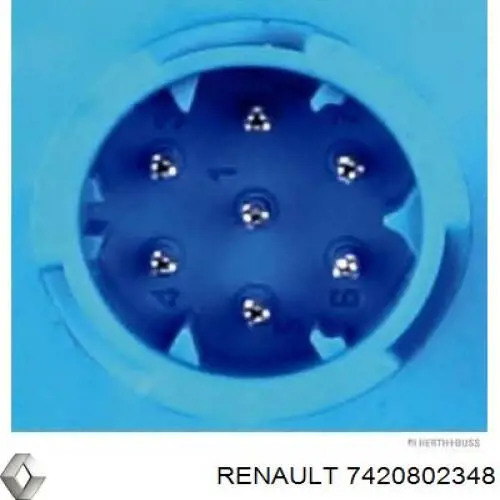 7420802348 Renault (RVI) ліхтар задній лівий