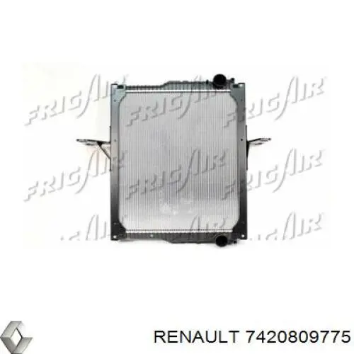 Радіатор основний Renault (RVI) 7420809775 ціна, від 306.86 USD