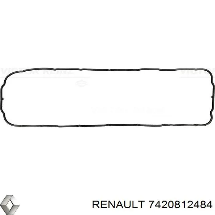Прокладка піддону картера двигуна 7420812484 Renault (RVI)