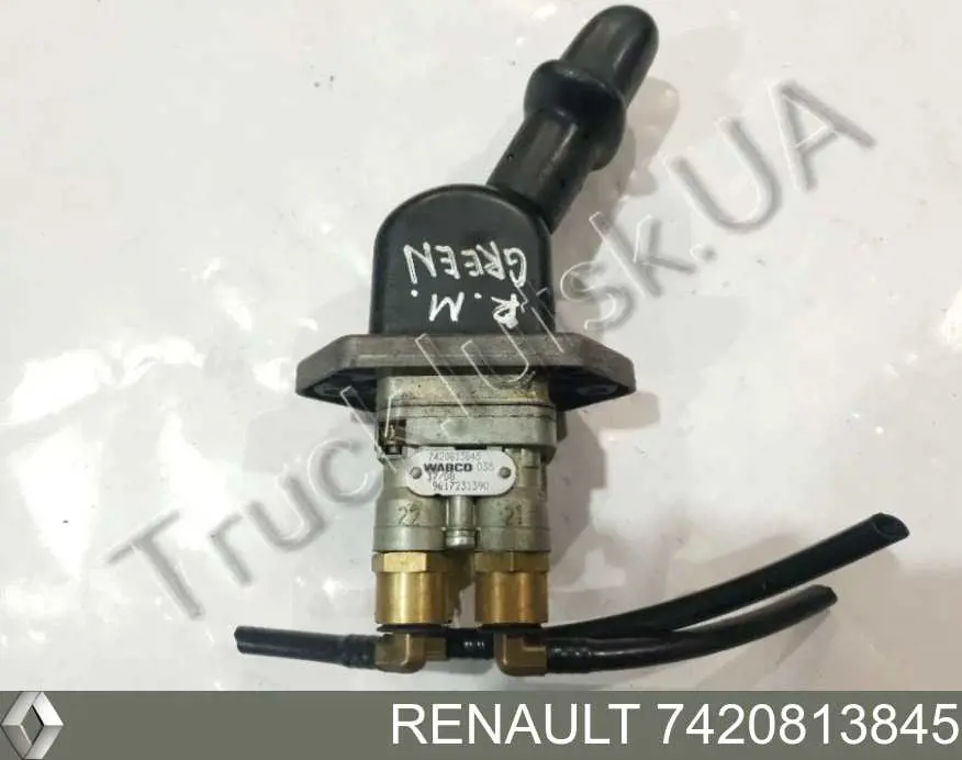 Кран стоянкового гальма Renault (RVI) 7420813845 ціна, від 67.23 USD