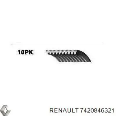 7420846321 Renault (RVI) Поліклиновий ремінь