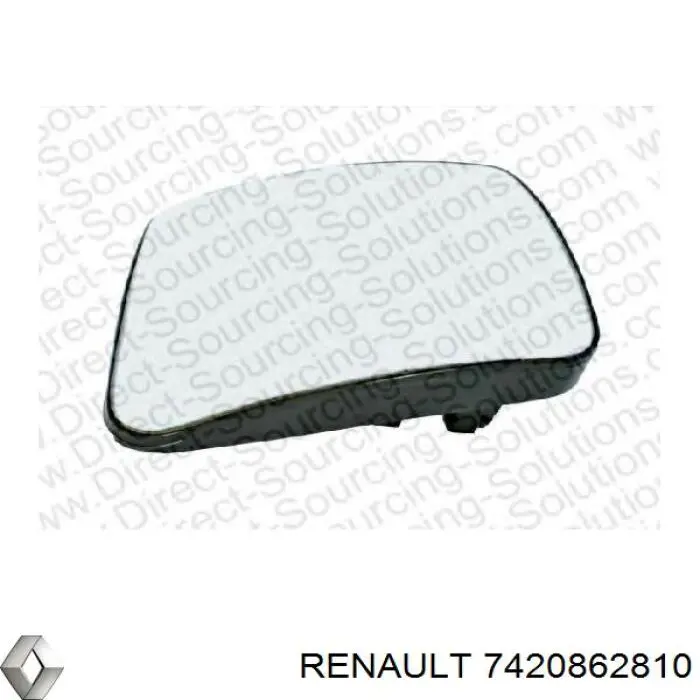 Скло дзеркала заднього виду, лівого Market (OEM) 223DF6512HL ціна, від 12.94 USD