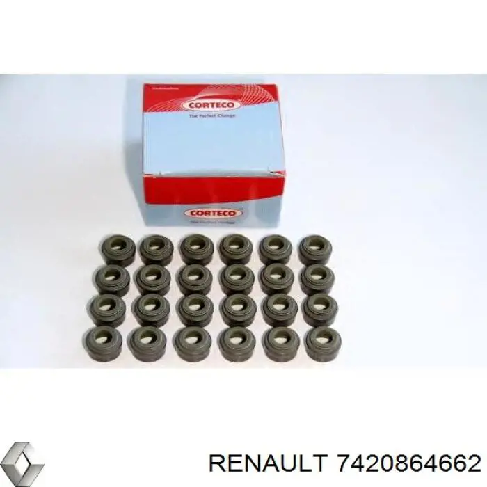 7420864662 Renault (RVI) Сальник клапана (Маслос'емниє), впуск/випуск