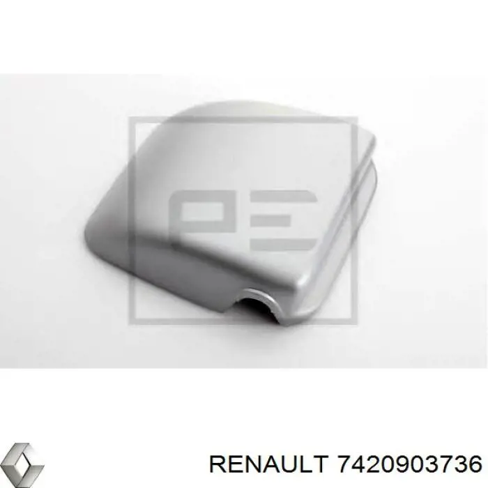 7420903736 Renault (RVI) Накладка водійського дзеркала