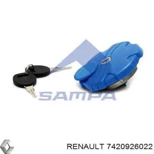 Кришка заливної горловини бака AD BLUE 7420926022 Renault (RVI)