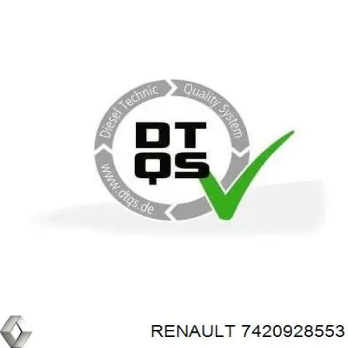 7420928553 Renault (RVI) датчик зносу гальмівних колодок, задній правий
