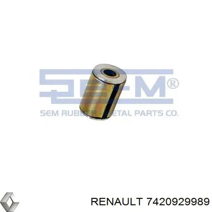 Купити 7420929989 Renault (RVI) Сайлентблок/втулка ресори передньої