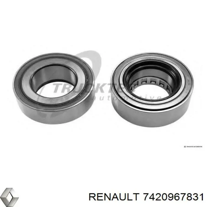 Купити 7420967831 Renault (RVI) Підшипник ступиці передньої