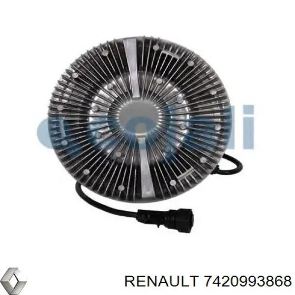 В'язкова муфта вентилятора Renault (RVI) 7420993868 ціна, від 397.43 USD