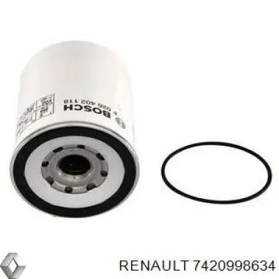 Купити 7420998634 Renault (RVI) Фільтр-відстійник палива грубої очистки