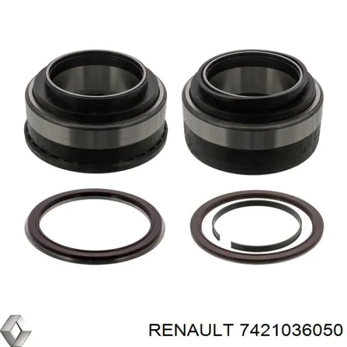 Підшипник маточини задньої Renault (RVI) 7421036050 ціна, від 211.48 USD