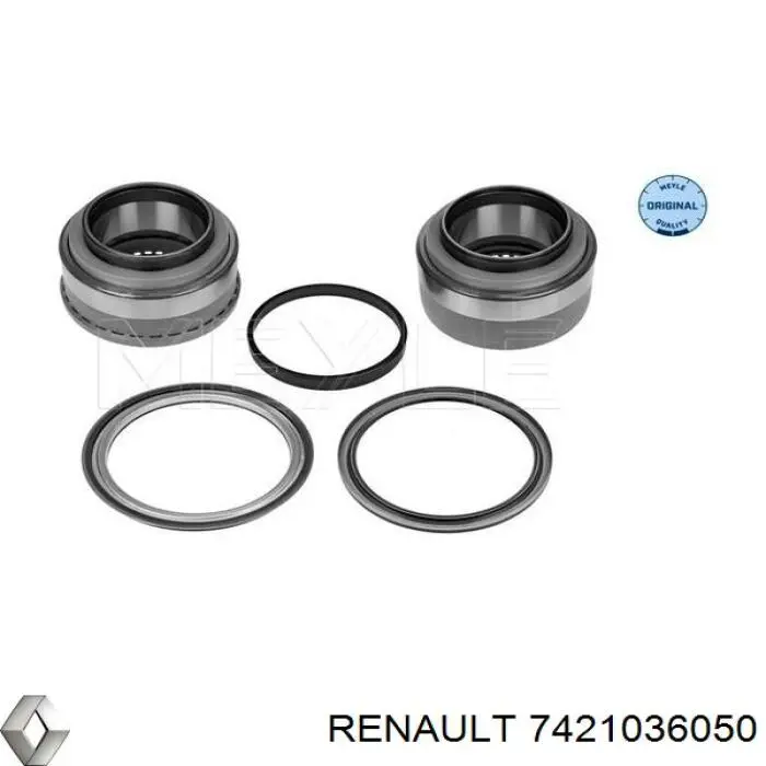 Купити 7421036050 Renault (RVI) Підшипник задньої ступиці