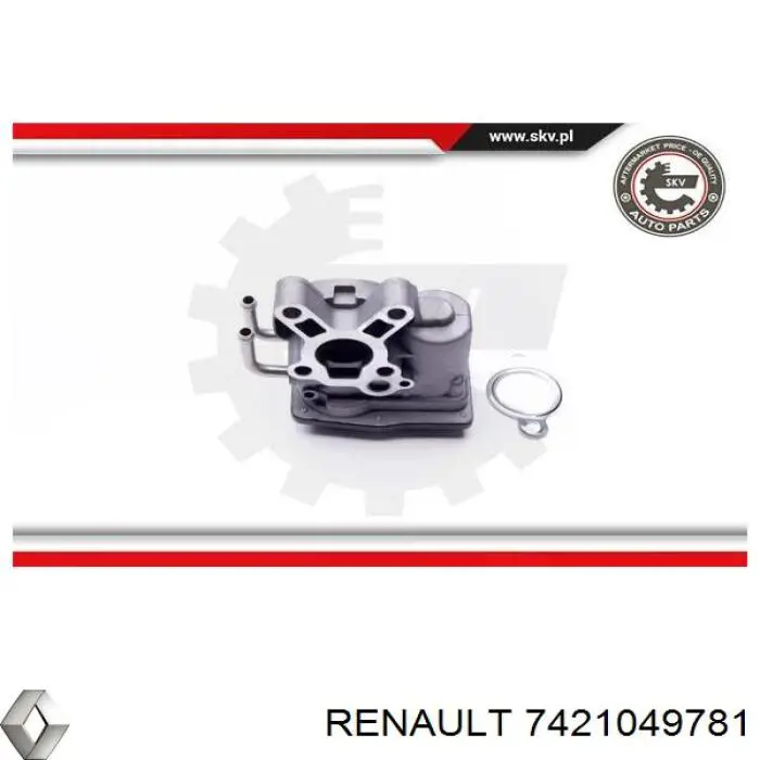 Клапан ЄГР 7421049781 Renault (RVI)