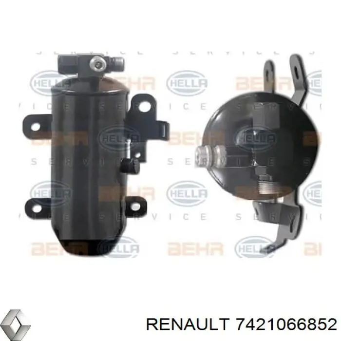 Ресивер-осушувач кондиціонера Renault (RVI) 7421066852 ціна, від 36.04 USD