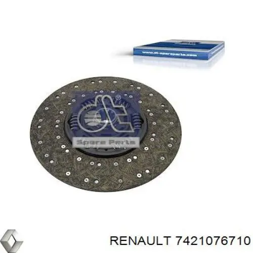 Диск зчеплення 7421076710 Renault (RVI)