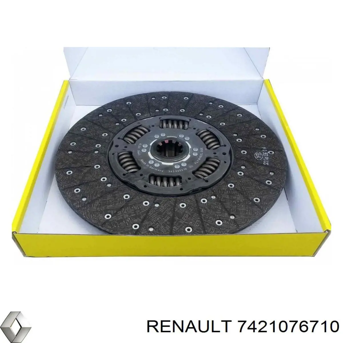 7421076710 Renault (RVI) Диск зчеплення