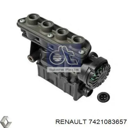 Блок клапанів регульованої підвіски, задній Renault (RVI) 7421083657 ціна, від 195.20 USD