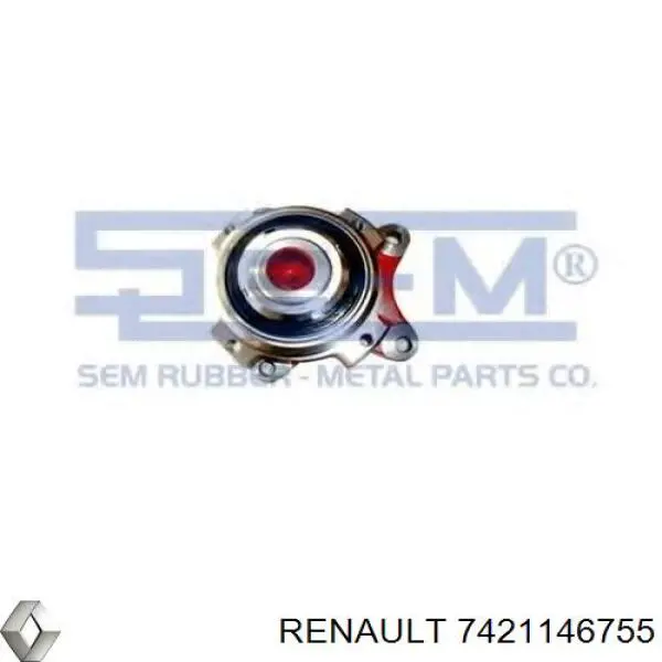 Кронштейн віскомуфти системи охолодження, опорний 7421146755 Renault (RVI)
