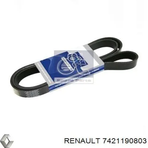 Ремінь генератора 7421190803 Renault (RVI)