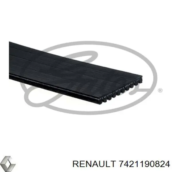 7421190824 Renault (RVI) Поліклиновий ремінь